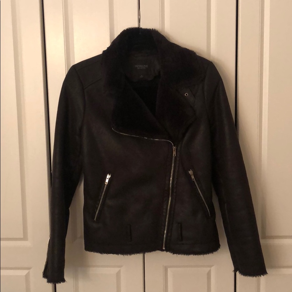 Piperlime faux shearling coat